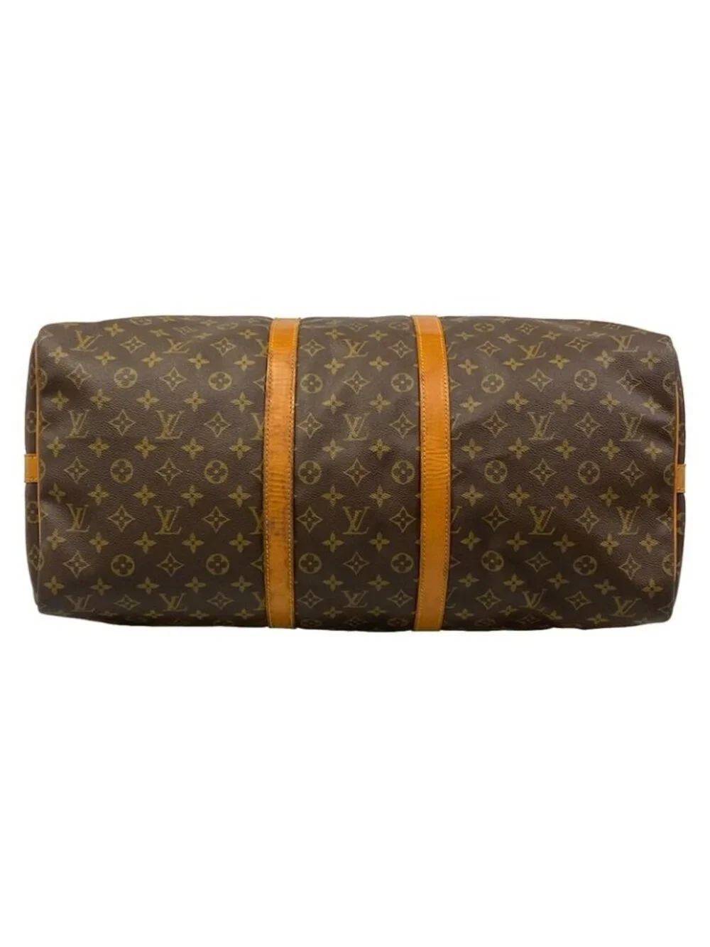 Louis Vuitton Boston Bag Monogram Keepall Bandouliere 55 - Picture 5 of 15